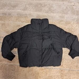 Women's Black Puffer Jacket